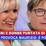 Uomini e Donne, Puntata Di Oggi: Gemma Provoca Maurizio e Scatta La Polemica In Studio!