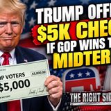 Trump offers $5K checks if the GOP wins the midterms