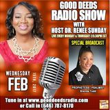 WOMEN WITH MANTLES.Prophetess,Prayer Strategist Brenda Todd shares on Good Deeds