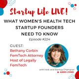 EP 224 What Women_s Health Tech Startup Founders Need to Know