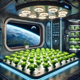 ¿Alguna vez te has preguntado si se puede cultivar ensalada en el espacio?