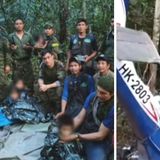 Colombia, quattro bambini ritrovati vivi nella giungla 40 giorni dopo l’incidente aereo