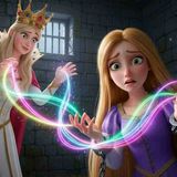 Rapunzel Meets A Magical Princess__ ✨ A Twisted Fairy Tale Story _ KONDOSAN