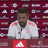 Conferenza stampa De Rossi pre Cagliari-Roma