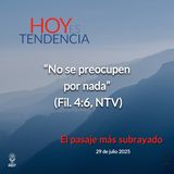 El pasaje más subrayado ~ Devocional de Jóvenes ~ 29 de julio 2025