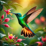 Por que o beija-flor precisa mais de retrovisores do que qualquer outro pássaro?