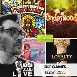 -60°, Underwood, Loyalty Rome e le altre novità DLP games (Essen 2026 Anteprima #1)