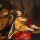 Santa Cecilia y la música