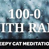 100-0 Sleep Countdown with Rain (No Music   Black Screen)