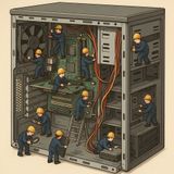 Come e' fatto un pc dentro...