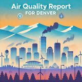 Denver Air Quality Fluctuates Due to Weather, Emissions, and Wildfires