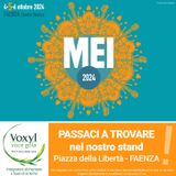 Voxyl Voce Gola al "MEI" 2024 di Faenza