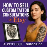 AI-Generated Tattoo Designs: How to Sell Custom Consultations on Etsy & Build Passive Income with AI Tools