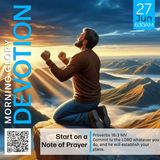 MGD: Start on a Note of Prayer
