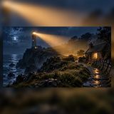 À minuit, le phare a pivoté vers la terre… | Histoire pour S’endormir