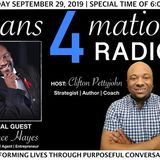 S1 E9: Clarence Hayes Joins Clifton Pettyjohn on TRANS4MATION RADIO