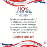 ¿Cuánto vales tú? ~ Devocional de Jóvenes ~ 30 de abril 2025