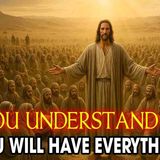 Jesus said _Blessed are the poor_... Then everything changed forever