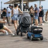 Tiny Electric Cart Sparks Giant Starbucks Jam
