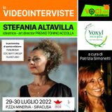 Intervista STEFANIA ALTAVILLA (Partnership Premio Accolla 2022) su VOCI.fm - clicca PLAY e ascolta l'intervista