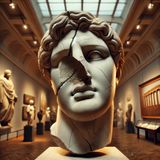 Think ancient statues just had bad luck with noses?