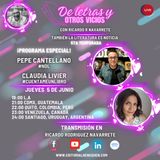 De Letras y otros vicios con Pepe Cantellano y Claudia Livier