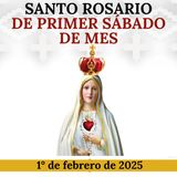 🙏Santo Rosario de primer sábado de mes. Como lo pidió la Virgen María en Fátima.