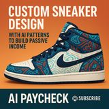 AI Sneaker Side Hustle 🚀 Custom Sneaker Design with AI Patterns to Build Passive Income