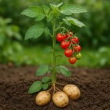 Can one plant grow both fries and ketchup?