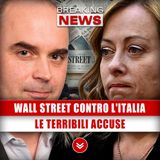 Wall Street Journal Contro L'Italia: Le Terribili Accuse!