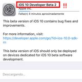βetas 2 de iOS10, watchOS Y macOS Sierra