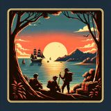 14 - Woodcraft Boys at Sunset Island by May Folwell Hoisington, Lillian Elizabeth Roy