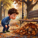 🍂👀 Coś rusza się pod liśćmi! Olek boi się zajrzeć | Jesienna bajka o jeżu – audiobajka dla dzieci