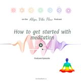 Getting started with meditation