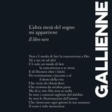 Francesco Zambon "L'altra metà del sogno mi appartiene. Il libro nero" Alicia Gallienne
