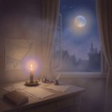 Understanding History for Sleep: Alexandria Library Scrolls Calm