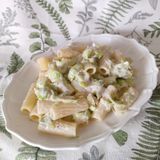 Pasta cremosa con cavoletti di Bruxelles