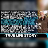 My Son-in-Law Texted at Dinner: Check Your Bank | Family Drama Stories