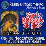 Santo Rosario de hoy SABADO 3 DE MAYO 2025 🌹 MISTERIOS GOZOSOS. Rosario a la Virgen María.