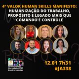 #JornadaAgil731 E338 #AgilePeople HUMANIZAÇÃO DO TRABALHO, PROPÓSITO E LEGADO MAIS QUE COMANDO E CONTROLE