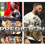 WWE CLASH IN ITALY PREDICTIONS! TRIBAL COMBAT! OBA VS. BROCK! CODY VS. GUNTHER!