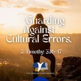Guarding Against Cultural Errors