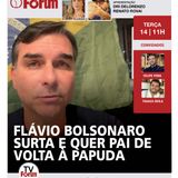 Flávio Bolsonaro surta e ataca Moraes | Lula lidera com folga, em pesquisa Futura/Apex | 14.07.26