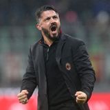 La mano di Gattuso (sul coppino dei giocatori)