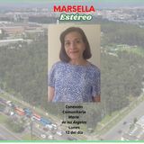 Conexión Comunitaria, conduce María de los Ángeles. Marsella Estéreo Emisora Comunitaria