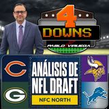 4DownsConViruega Análisis NFL Draft NORTE NFC