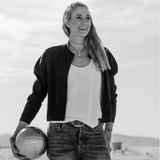 Kerri Walsh Jennings Gold Medal Olympian Beach Volleyball P1440 movement