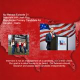 Episode 21 Interview with Josh Roy, Republican Primary Candidate for  Senator - Idaho