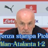 Conferenza stampa Pioli post Milan-Atalanta 1-2 in Coppa Italia 2023/24: "Il rigore per la Dea non c'era"