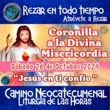 CORONILLA A LA DIVINA MISERICORDIA DE HOY, SABADO 26 DE OCTUBRE DEL 2024. 🙏🙏